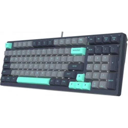 Клавиатура A4Tech Fstyler FS300 механическая черный/серый USB for gamer LED (FS300 PANDA ROCK)